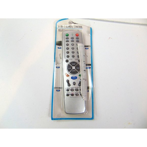 6-In-1 TV Remote Control * New in Package - Picture 1 of 2